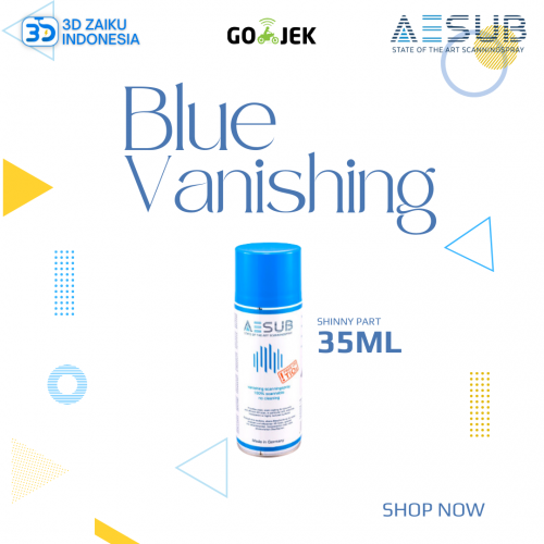 Original AESUB Blue Vanishing 3D Scanner Spray for Scan Shiny Part - 35 ml